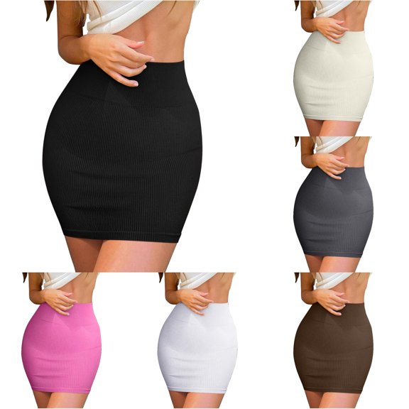 Product Skirt 1 | Versatile Women’s Green Stretch Midi Skirt with Elastic Waist for Easy Movement