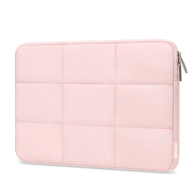 Funda para portátil MOSISO de 14 pulgadas con funda acolchada rosa