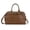 Brown, variant on Multi-way Crossbody Bag with Removable Leopard Strap,Burgundy