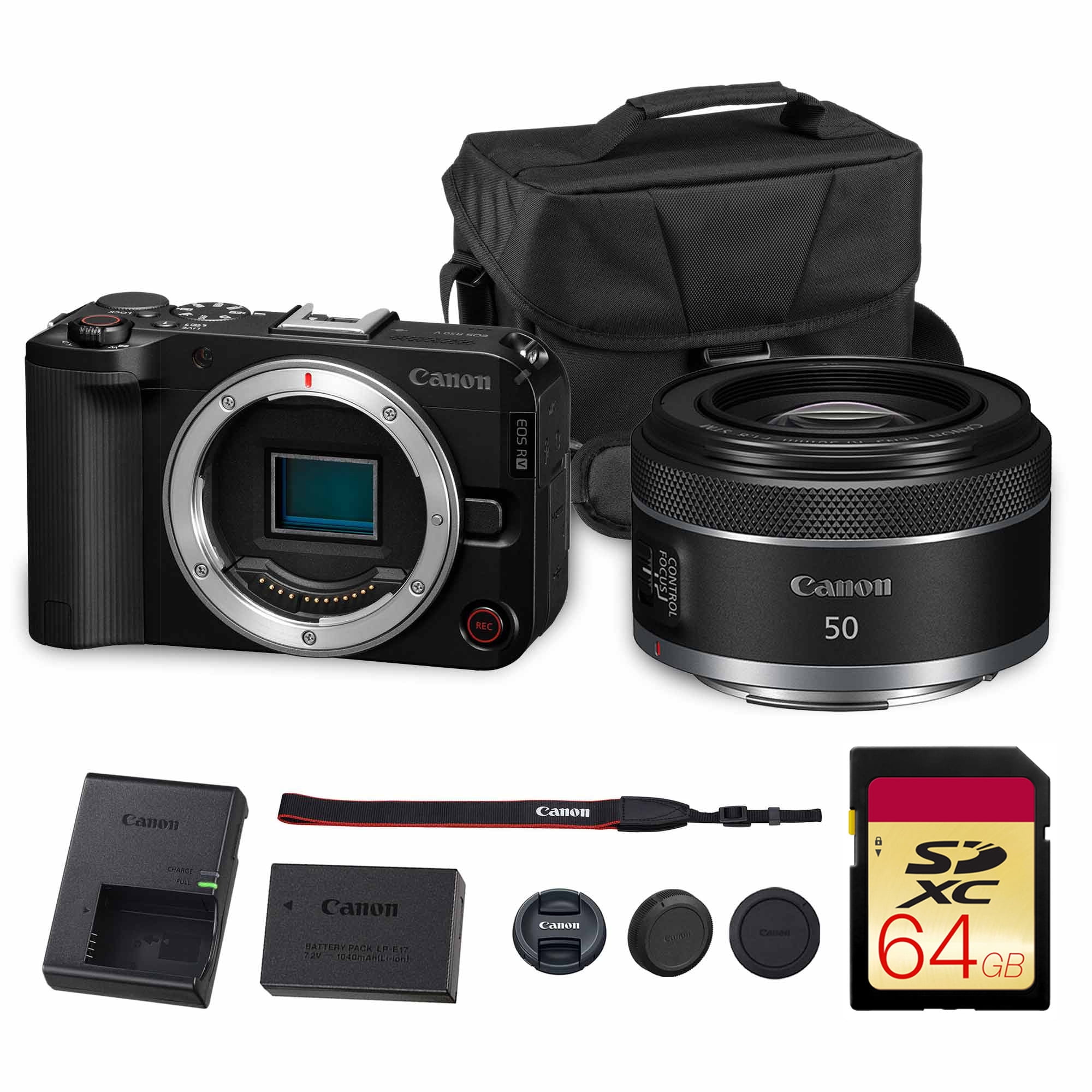 Canon, EOS 90D DSLR Camera, 18-135mm Lens, Black, 32.5MP - Walmart.com