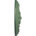thumbnail image 4 of Ekena Millwork 12 1/4"OD x 2 1/4"P Flower Spiral Ceiling Medallion (Fits Canopies up to 2"), Hand-Painted Athenian Green, 4 of 8