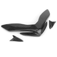 thumbnail image 2 of Dingln Motocicleta Frente Linterna Nariz Decoración Protector De La Cubierta Adapta For Kawasaki Z900 2017-2019 (Fibra De Carbono), 2 of 5