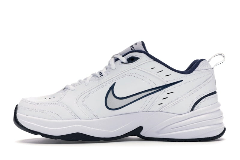 Nike Men's Air Monarch IV White Navy Running Shoes, from StockX