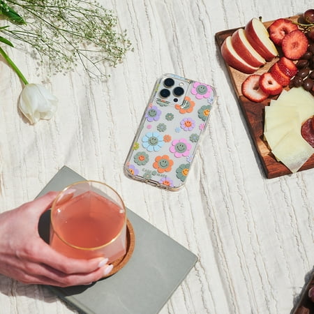 Case-Mate - Print Hardshell Case for iPhone 13 Pro - Retro Flowers