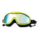 thumbnail image 1 of Gafas de natación ajustables de moda para piscina y snorkel al aire libre. Negro Amarillo, 1 of 8