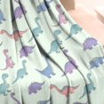 thumbnail image 2 of Colorful Dinosaur Assortment Pattern Blanket,Comfortable Soft Lamb Wool Throw Blanket,All Season,Warm Lightweight Blankets for Sofa Bed Couch Living Room Chair,50"x60", 2 of 4