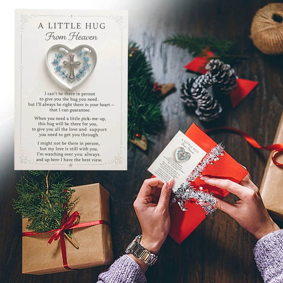 Gift Card Holder under $5! Cagogo Angel Theme Pocket Gift Card Holder, Decorative Card Holder for Christmas, Festive Gift Card Presentation, Holiday Greeting Card Display