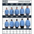 thumbnail image 6 of Hefty Smurf Weights Before Dates Gym Zip Hoodie Sweatshirt Men Brisco Brands L, 6 of 6