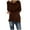QR1-Brown, variant on Meichang Women's Fuzzy Fleece Pullover Winter Long Sleeve Crew Neck Warm Sweater Plus Size Loose Fit Soft Knit Sweaters
