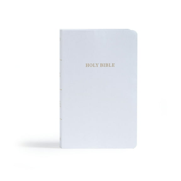 KJV Gift and Award Bible, White Imitation Leather, (Hardcover)
