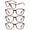 Brown Tortoise*4, variant on 4 PACKS Reading Glasses 4.0 Women Blue Light Blocking Filter UV Computer Readers 6.0 5.0 4.0 3.5 3.0 2.75 2.5 2.25 2.0 1.75 1.5 1.25 1.0 (4.00 Mix) WEMOOTANTS