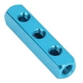 thumbnail image 1 of Aluminum Pneumatic Manifold Splitter, Pure Material, Convenient Installation, Simple Structure, Compatible with Air Pumps, Cylinders, Compressors, Vacuum Engines, 1 of 7
