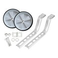 thumbnail image 1 of Lipstore Roues Stabilisatrices Accessoires de Vélo Stabilisateurs Kit Monté pour Cyclisme Blanc, 1 of 8