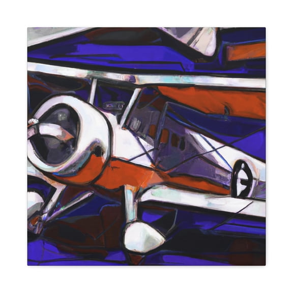 Vintage Plane Flight - Canvas