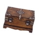 thumbnail image 2 of Caja de almacenamiento Retro, caja de madera decorativa, colección versátil, recuerdos de decoración del hogar con cerradura y organizador de llaves,, 2 of 9