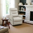 thumbnail image 3 of Starlight Canyon Home Beige Recliner Chairs Set of 2 – Power Lift Recliner with Headrest, 3 of 4