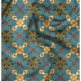 thumbnail image 1 of Soimoi Poly Georgette Fabric Argyle Check Printed Fabric 1 Yard 52 Inch Wide, 1 of 5