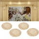 thumbnail image 5 of Apliques de madera, 4 piezas, 10 cm, forma redonda, apliques tallados, apliques para muebles, verdadera excelencia, 5 of 8