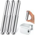thumbnail image 1 of Bewudy Toilet Paper Holder Roller Replacement, Stainless Steel Toilet Paper Roller Replacement, Toilet Paper Spring Rod Universal, Toilet Paper Holder Spring Loaded Roller Replacement Rod(3), 1 of 7