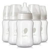 Evenflo Feeding Premium Proflo Venting Balance Plus Wide Neck Baby, Newborn and Infant Bottles - Helps Reduce Colic - 9 Ounce (Pack of 6)
