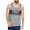 Gray, variant on Under Armour Mens USA Fitness Running Tank Top