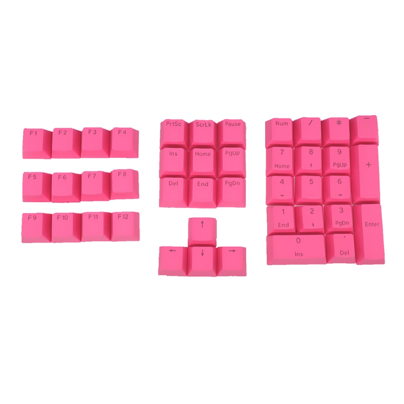 42 Keys PBT Dye Sublimation Keycaps fit Mechanical Gaming Keyboard MX