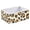 Leopard, variant on Fabric Open Basket Bins Foldable Storage Basket 2 Size Avliable Giraffe Stripes