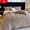 brown, variant on European Style 3D Floral Printed Blanket Adult Thick Coral Fleece Blanket in Winter Warm Easy To Maintain Air Conditioning Quilt