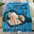 thumbnail image 3 of Memorial Dog Loss - Memorial Personalized Custom Blanket - Christmas Gift,, 3 of 5