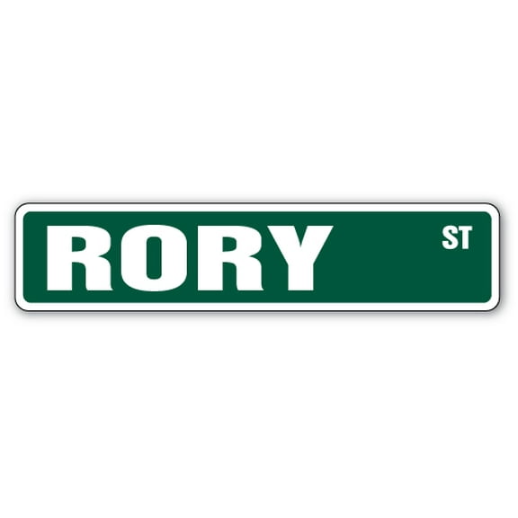 Rory Street [3 Pack] of Vinyl Decal Stickers |for Laptop Car