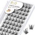 thumbnail image 1 of Herramienta aplicadora de pestañas, kit de herramientas aplicadoras de pestañas de 3 piezas B&Q Pinzas de pestañas para extensiones de pestañas Pinzas de extensión de pestañas para herramienta de apli, 1 of 4
