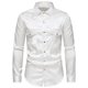 thumbnail image 1 of Tops para hombre Camisas Blusas Elegantes Camisas casuales de manga larga Moda sólida Raya deportiva Camisa con doble bolsillo a presión Odeerbi ODB-5, 1 of 9