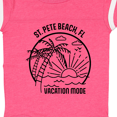 thumbnail image 4 of Inktastic Summer Vacation Mode St. Pete Beach Florida Boys or Girls Baby Bodysuit, 4 of 5