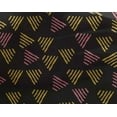 thumbnail image 4 of oneOone Georgette Viscose Fabric Triangle Block Print Fabric By Yard 42 Inch Wide, 4 of 4