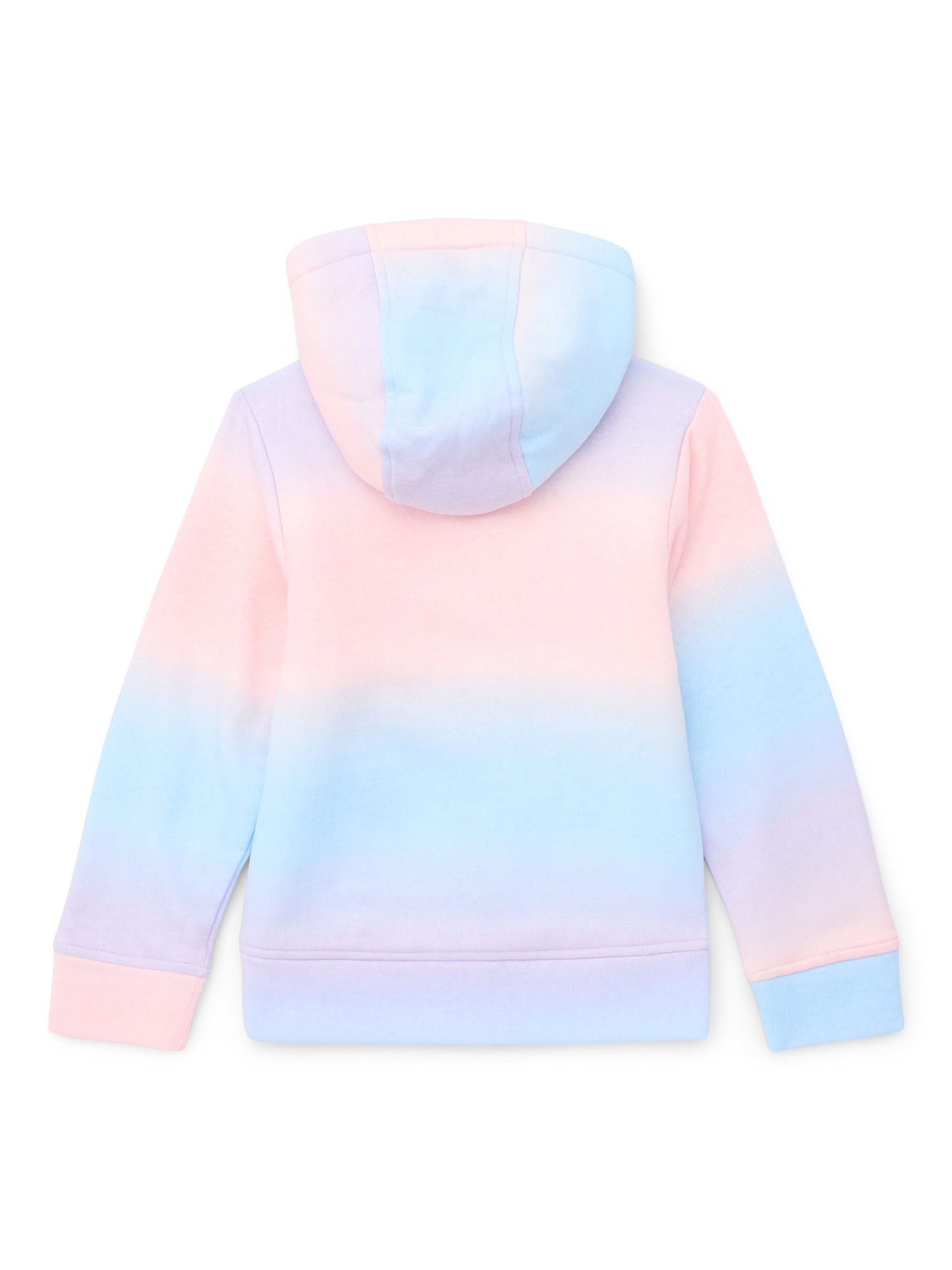 Wonder Nation Girls Kids Tough Fully Lined Zip Hoodie Jacket, Sizes 4-18 & Plus