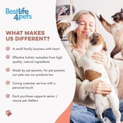 BestLife4Pets Worm Defense for Dogs – Natural Broad Spectrum Supplement to Help Remove Worm Infestations