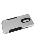 thumbnail image 2 of GSA Carbon Hybrid Case For LG Stylo 5, LM-Q720 - Silver/Black, 2 of 3