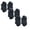 Cyan-Thin 3Packs, variant on Self-Adhesive Heel Inserts to Improve Shoe Fit, Cyan-Thin, 3 Packs