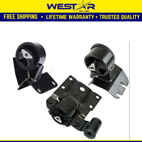 Fits 1993-1994 Jeep Grand Cherokee 4.0L MANUAL Trans Motor&Trans Mount : A2794, A2793, A2863