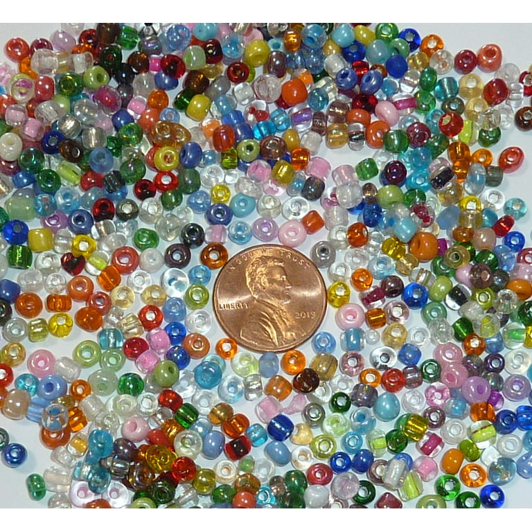 Kit 40000 Pony Beads Glass Beads 2mm - Rubydiy