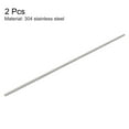 thumbnail image 2 of Unique Bargains M4 x 250mm Acier Inoxydable 304 Tige Entièrement Filetée Filetage Droit 2 Pack, 2 of 4