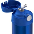 thumbnail image 2 of Thermos Bouteille Funtainer Isolée Sous Vide de 12 oz Avec Paille Bleu Marine, 2 of 2