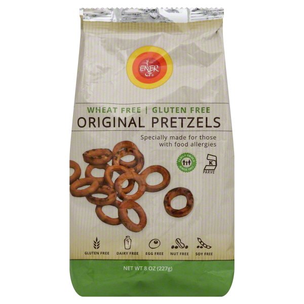 EnerG Wheat & Gluten Free Wylde Pretzels, 8 Ounce Bag