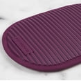 thumbnail image 4 of KitchenAid Ribbed Soft Silicone Pot Grabber 2-Pack Set, Beet, 5"x8", 4 of 6