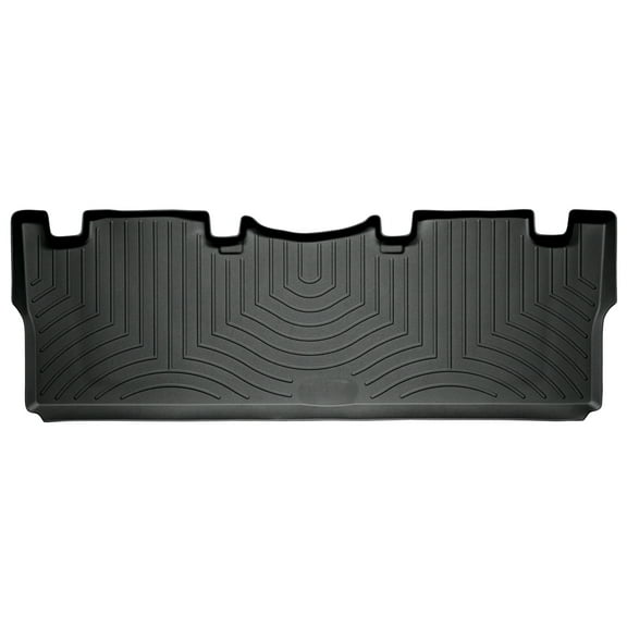 WeatherTech Custom Fit FloorLiners compatible with 2004-2010 Toyota Sienna - 2nd Row, Black