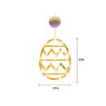 thumbnail image 3 of PATLOLLAV Easter Window String Cup Lights, Hanging Decorations, Eggs Shaped, Multicolor with Suction Cup, Battery Operated for Window Indoor Home Farmhouse Decor, 3 of 5