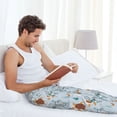 thumbnail image 5 of Bingfone Sea Turtle Mens All Over Print Sleep Pajama Pants-Large, 5 of 5