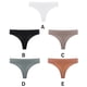 thumbnail image 2 of Qarigey Ropa interior de algodón para mujer Transpirable Absorbe la humedad Elástico Color sólido Chica S Ropa interior chocolate S, 2 of 6