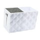 thumbnail image 3 of Caja de almacenamiento para peines, organizador antideslizante, soporte para herramientas de peluquería, caja para tijeras Blanco, 3 of 9