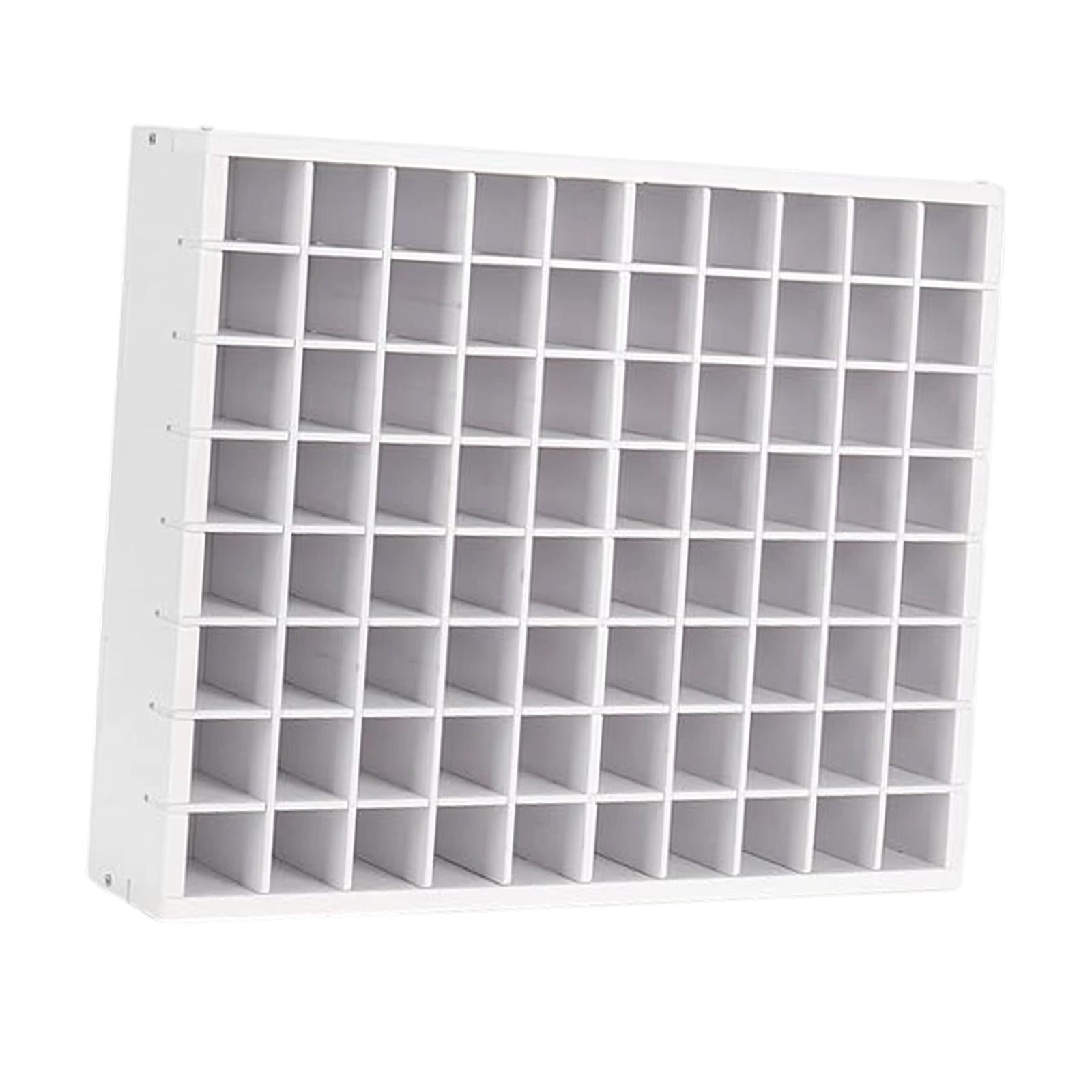 Craft Paint Storage Organizer Paint Holder Pigment Display Stand 80 Compartment Multilayered for Studio